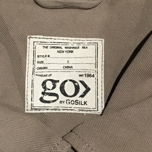 gox by GoSilk army green jacket - Picture 4 of 4